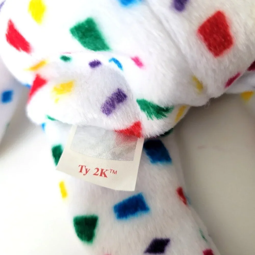 Vintage Ty Beanie Baby Ty 2k Teddy Bear 1999/2000 Original Tags Multicolor